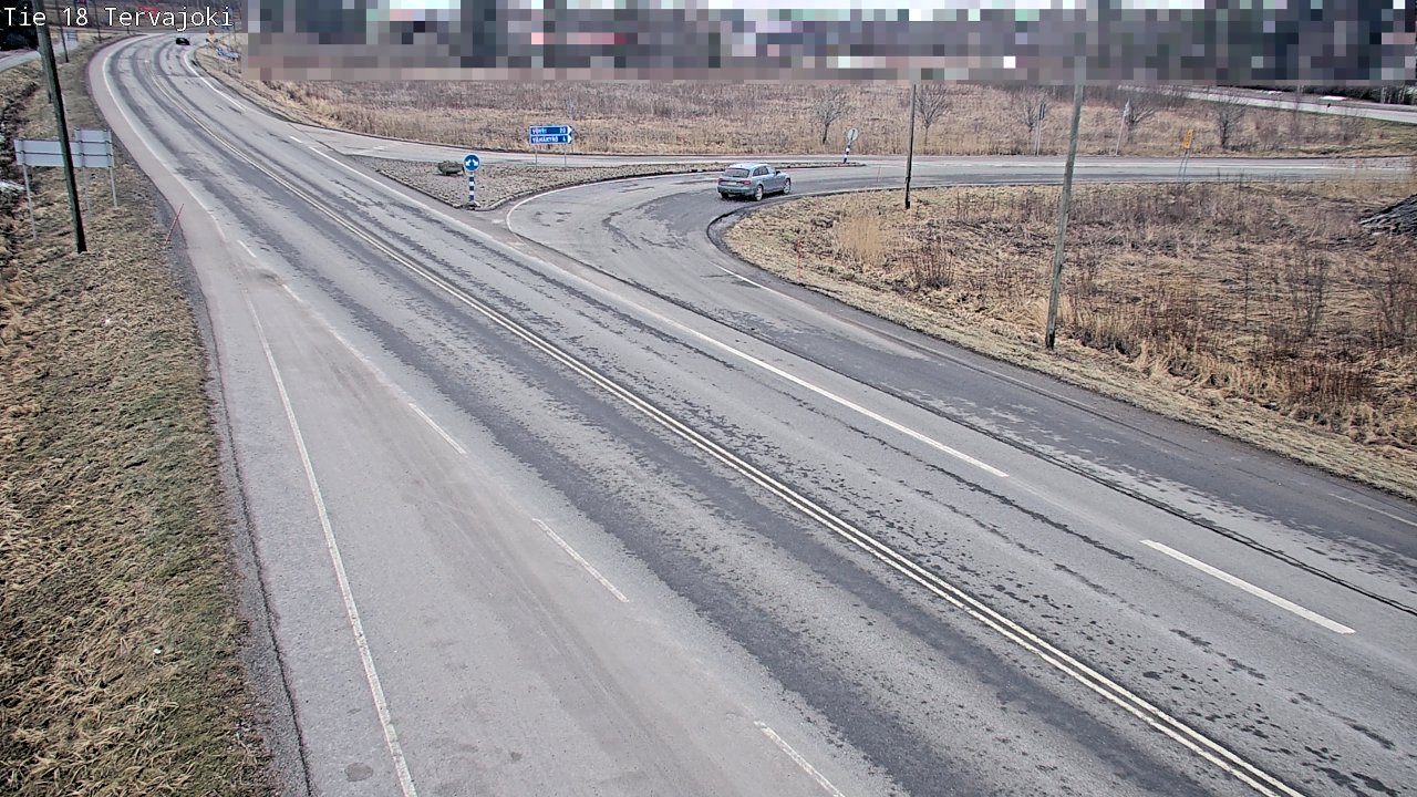 Weather Camera Image Road 18 Vaasa Vähäkyrö, Tervajoki, Vaasa, Pohjanmaa