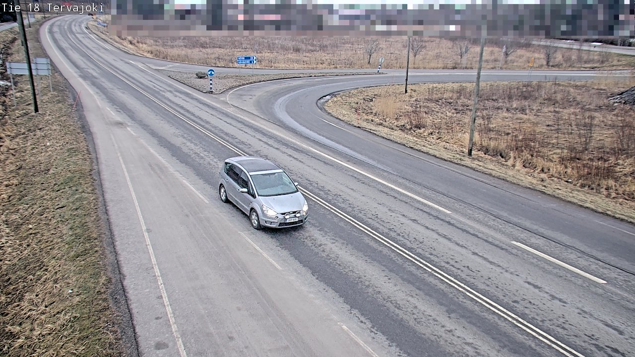Weather Camera Image Road 18 Vaasa Vähäkyrö, Tervajoki, Vaasa, Pohjanmaa