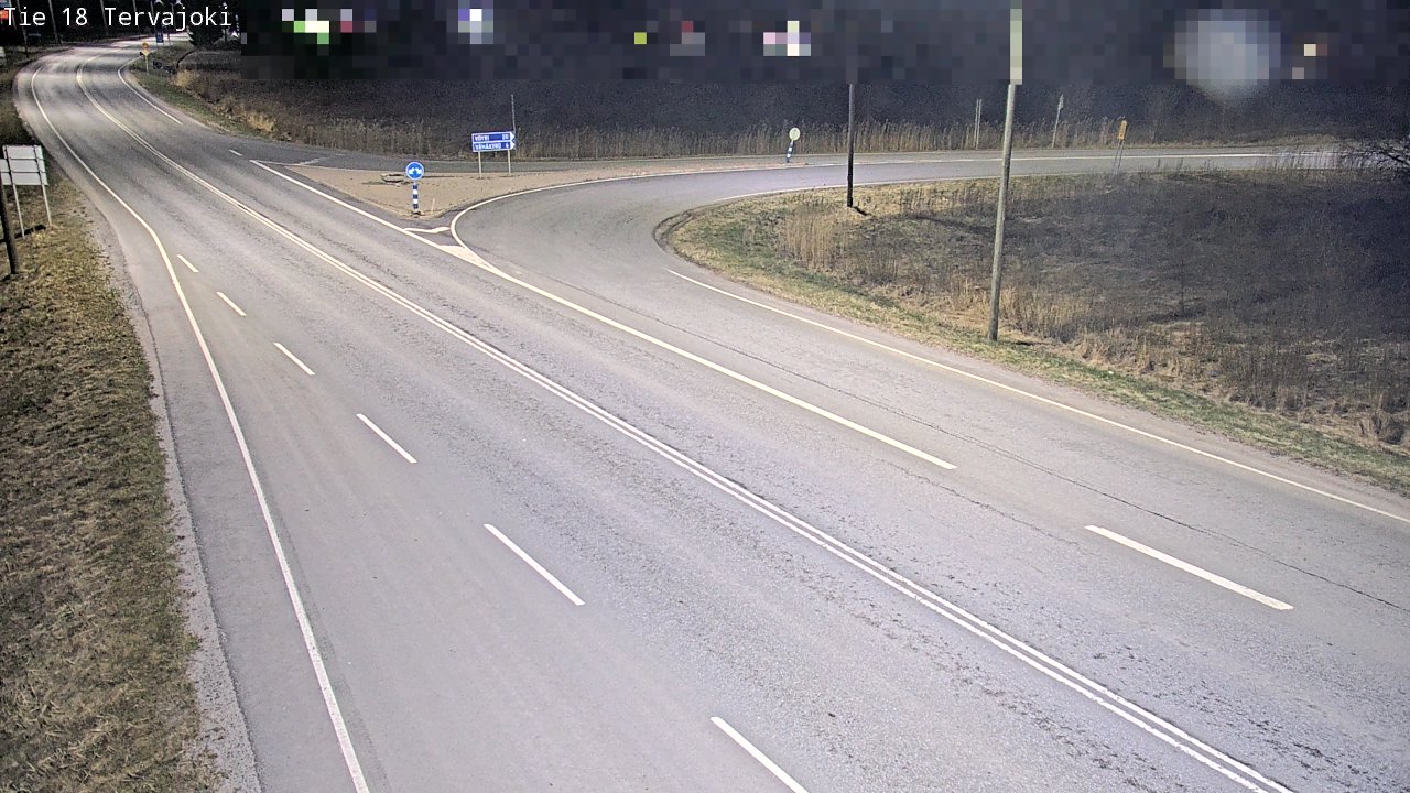 Weather Camera Image Road 18 Vaasa Vähäkyrö, Tervajoki, Vaasa, Pohjanmaa