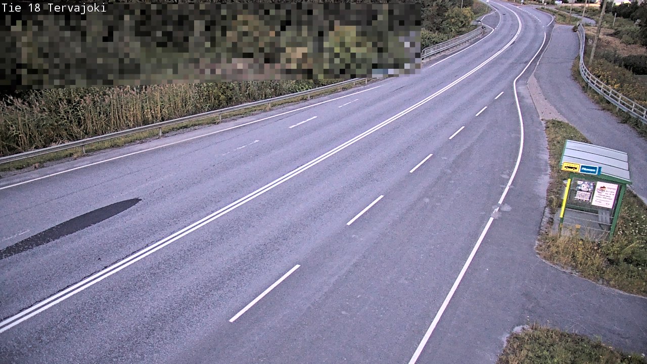 Weather Camera Image Road 18 Vaasa Vähäkyrö, Tervajoki, Vaasa, Pohjanmaa