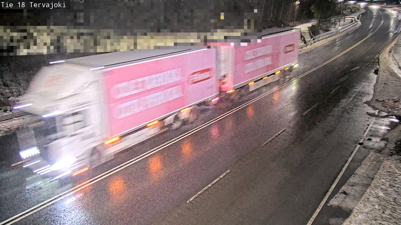 Weather Camera Image Väg 18 Vasa Lillkyro, Tervajoki, Vaasa, Pohjanmaa