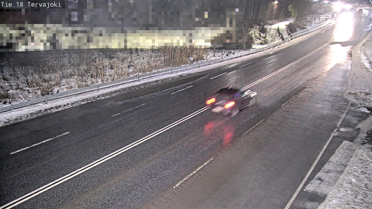 Weather Camera Image Väg 18 Vasa Lillkyro, Tervajoki, Vaasa, Pohjanmaa