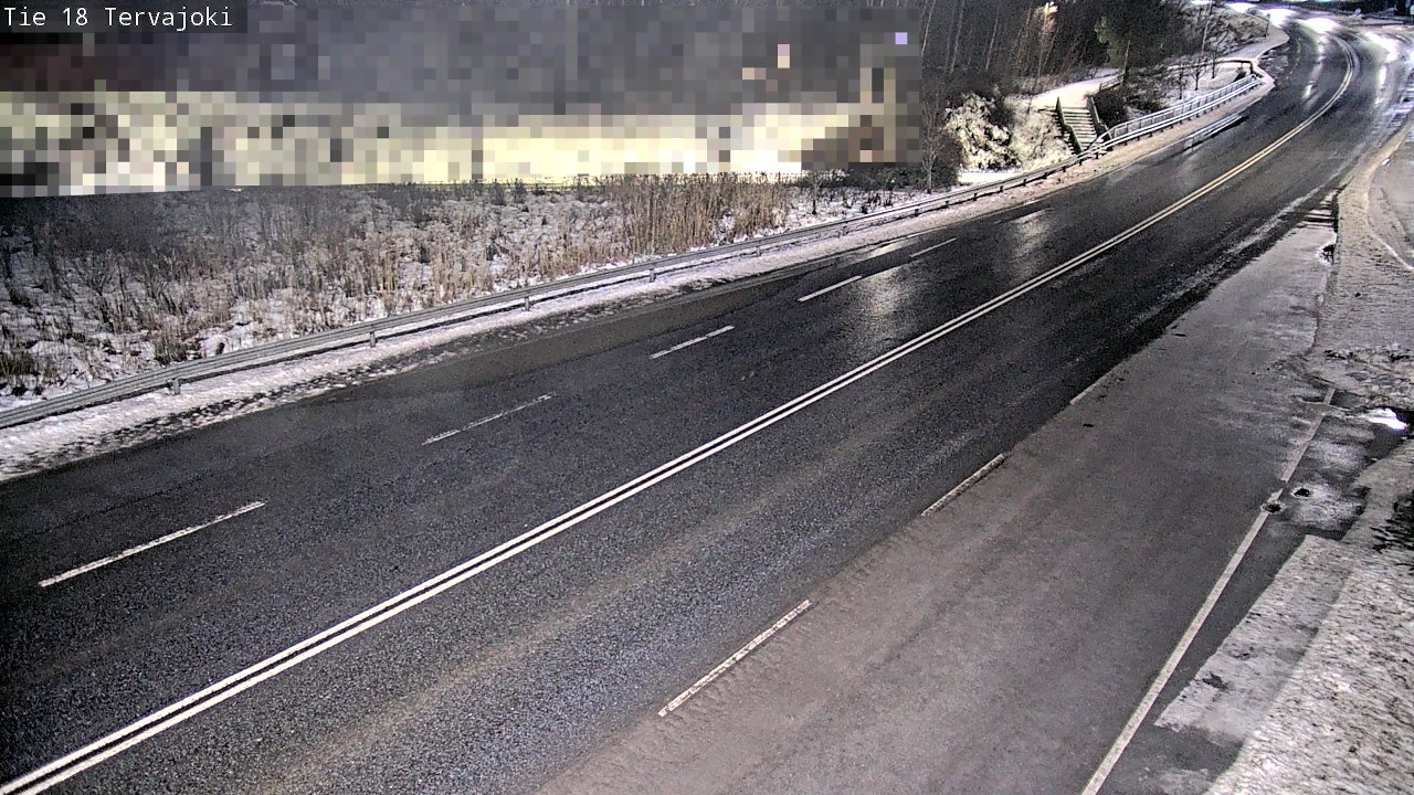 Weather Camera Image Väg 18 Vasa Lillkyro, Tervajoki, Vaasa, Pohjanmaa