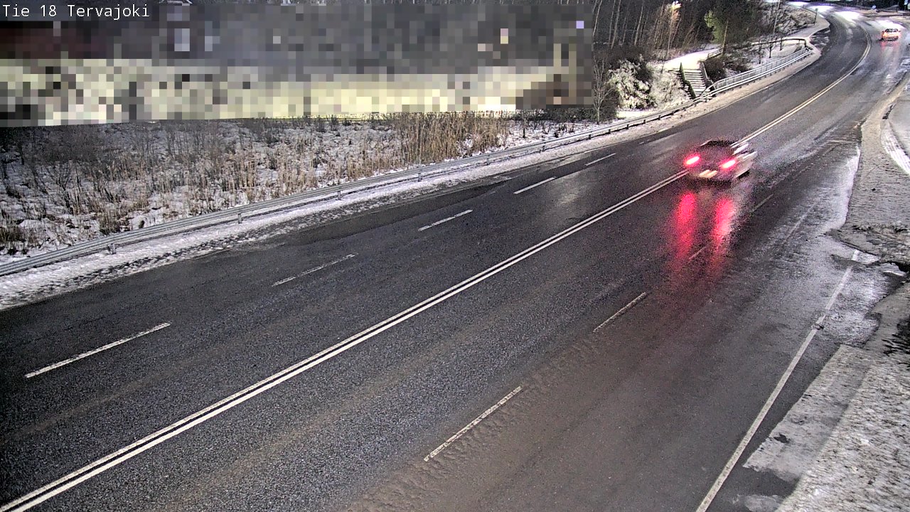 Weather Camera Image Väg 18 Vasa Lillkyro, Tervajoki, Vaasa, Pohjanmaa