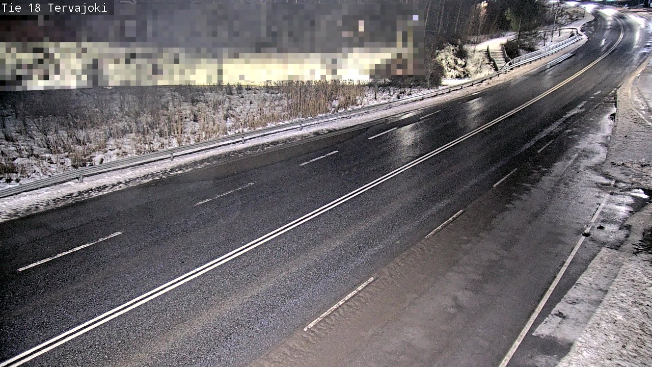 Weather Camera Image Väg 18 Vasa Lillkyro, Tervajoki, Vaasa, Pohjanmaa