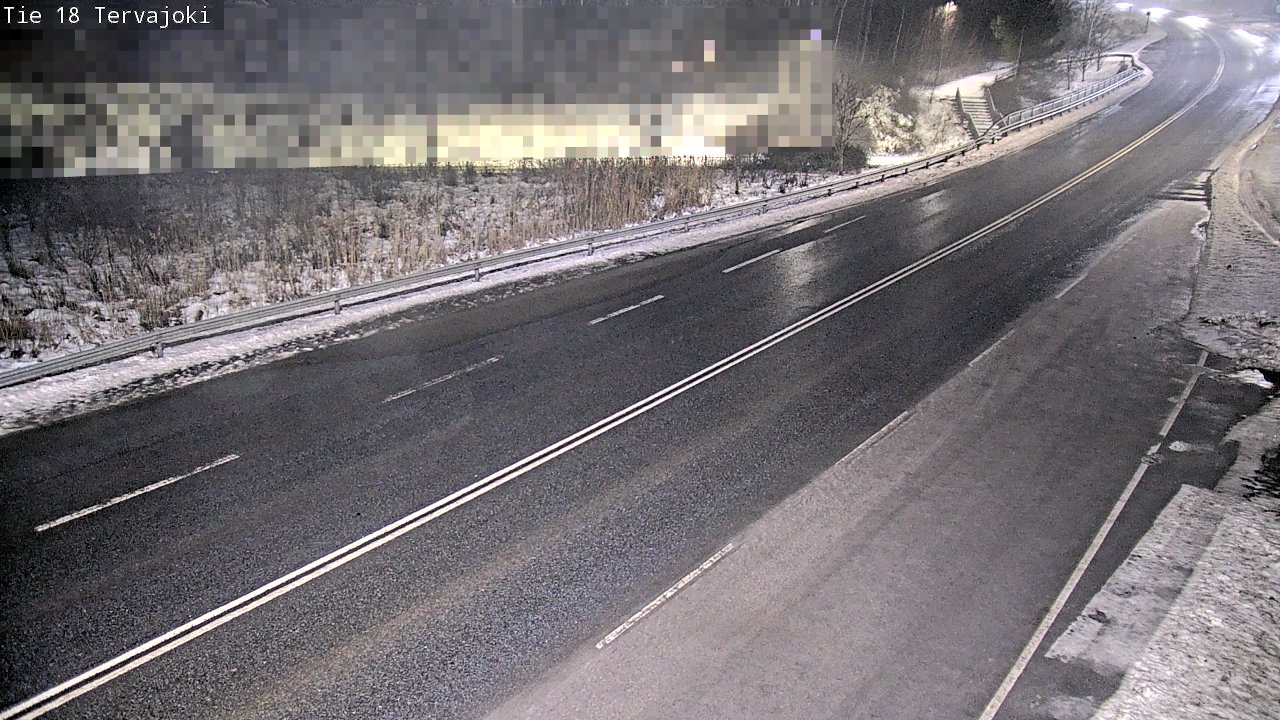 Weather Camera Image Väg 18 Vasa Lillkyro, Tervajoki, Vaasa, Pohjanmaa