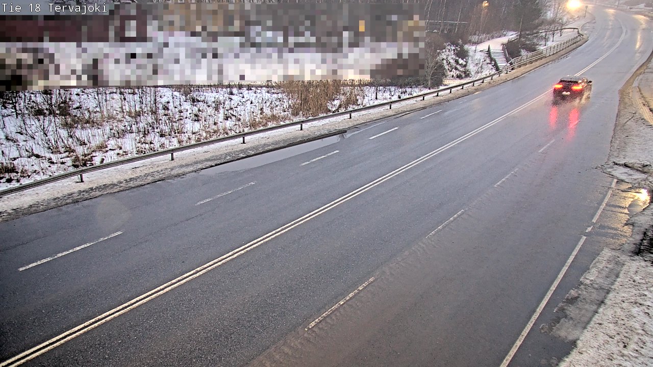 Weather Camera Image Väg 18 Vasa Lillkyro, Tervajoki, Vaasa, Pohjanmaa
