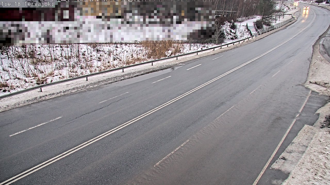 Weather Camera Image Väg 18 Vasa Lillkyro, Tervajoki, Vaasa, Pohjanmaa
