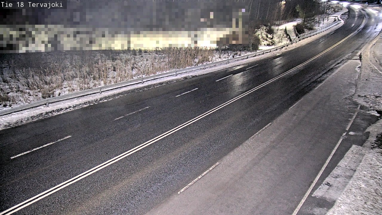 Weather Camera Image Väg 18 Vasa Lillkyro, Tervajoki, Vaasa, Pohjanmaa