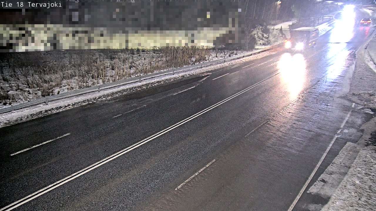 Weather Camera Image Väg 18 Vasa Lillkyro, Tervajoki, Vaasa, Pohjanmaa