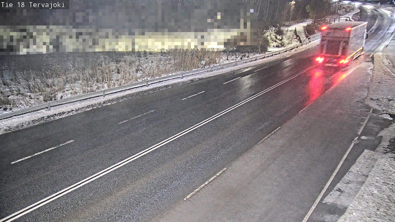 Weather Camera Image Väg 18 Vasa Lillkyro, Tervajoki, Vaasa, Pohjanmaa