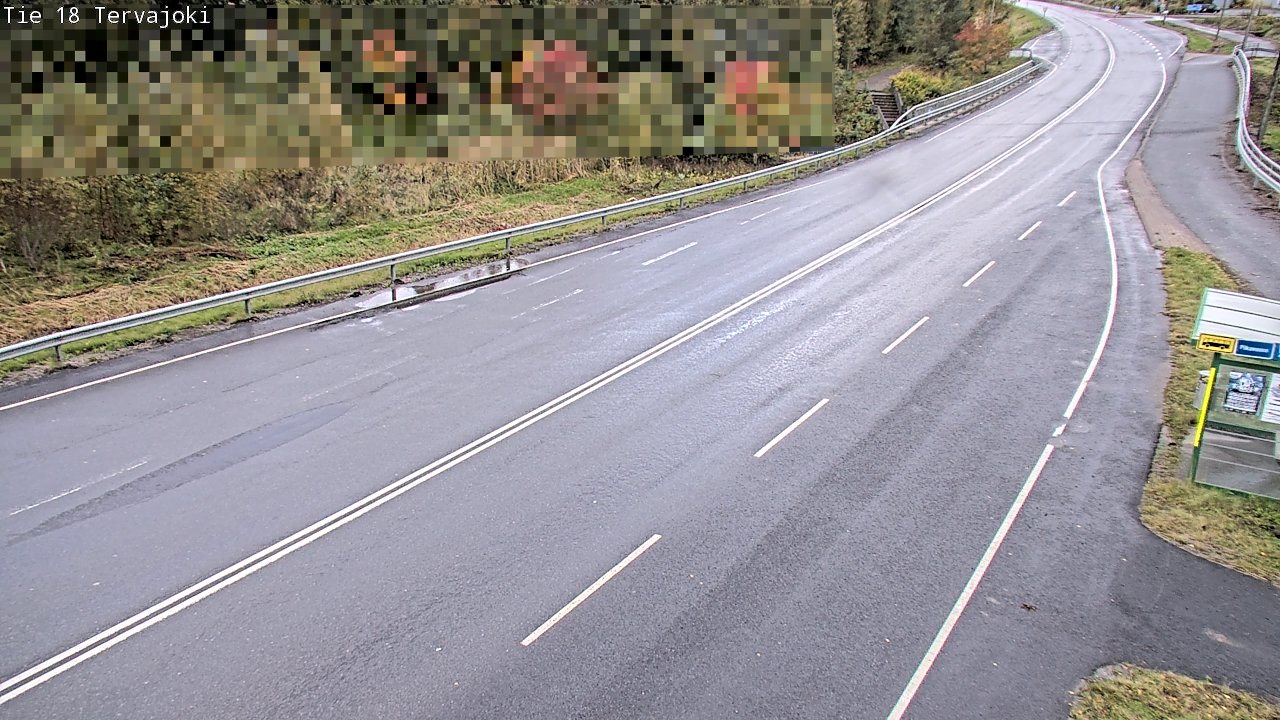 Weather Camera Image Väg 18 Vasa Lillkyro, Tervajoki, Vaasa, Pohjanmaa