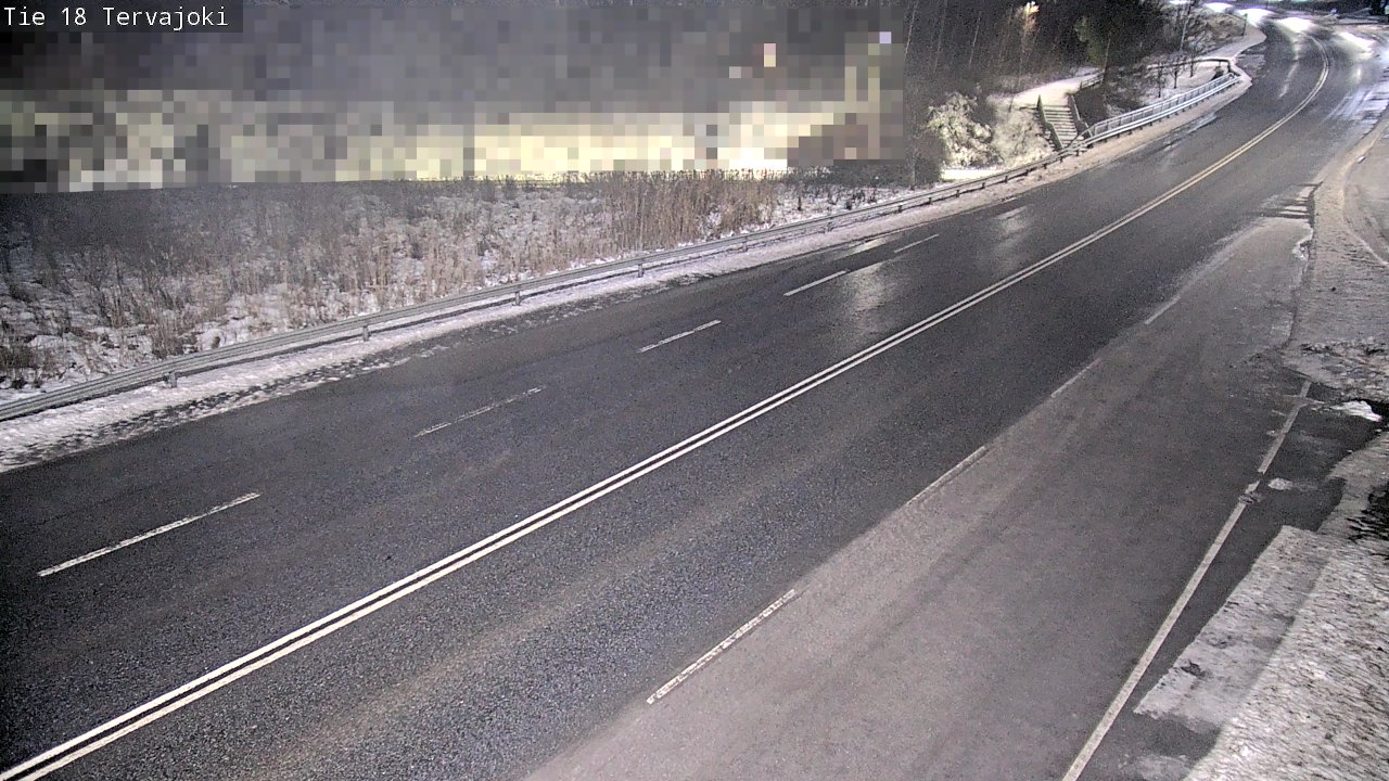 Weather Camera Image Väg 18 Vasa Lillkyro, Tervajoki, Vaasa, Pohjanmaa