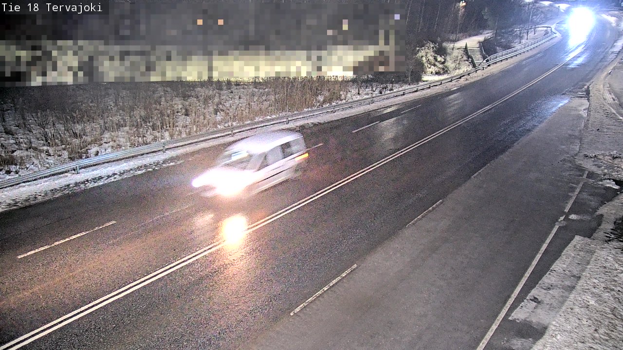Weather Camera Image Väg 18 Vasa Lillkyro, Tervajoki, Vaasa, Pohjanmaa