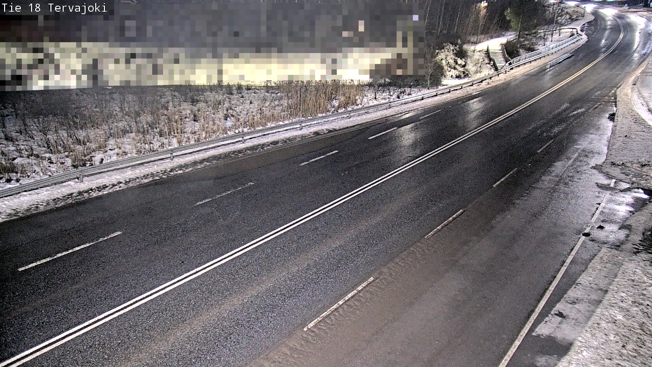 Weather Camera Image Väg 18 Vasa Lillkyro, Tervajoki, Vaasa, Pohjanmaa