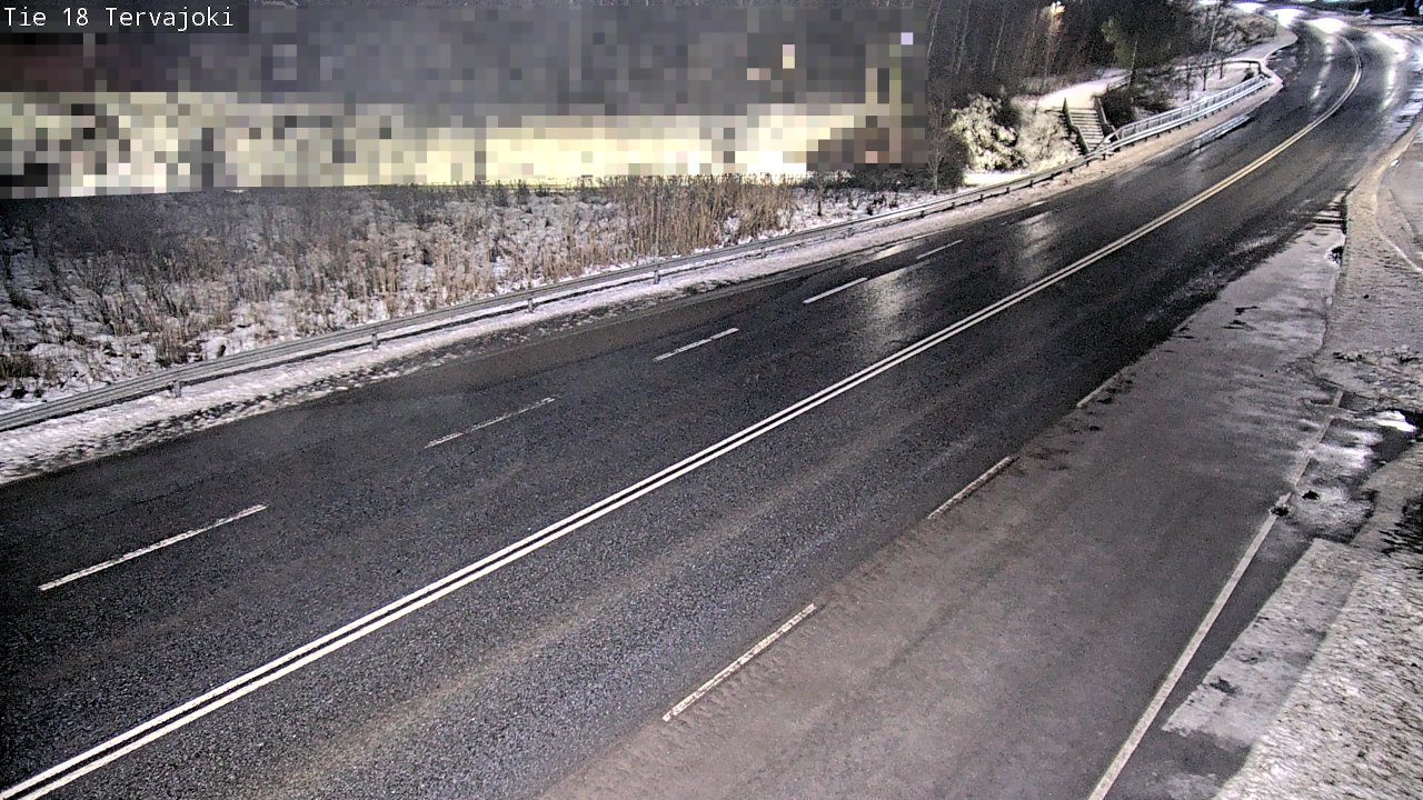 Weather Camera Image Väg 18 Vasa Lillkyro, Tervajoki, Vaasa, Pohjanmaa