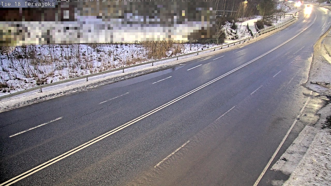 Weather Camera Image Väg 18 Vasa Lillkyro, Tervajoki, Vaasa, Pohjanmaa
