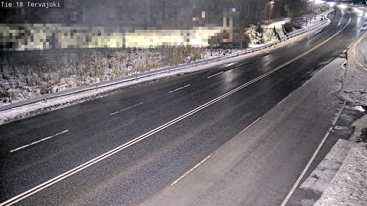 Weather Camera Image Väg 18 Vasa Lillkyro, Tervajoki, Vaasa, Pohjanmaa