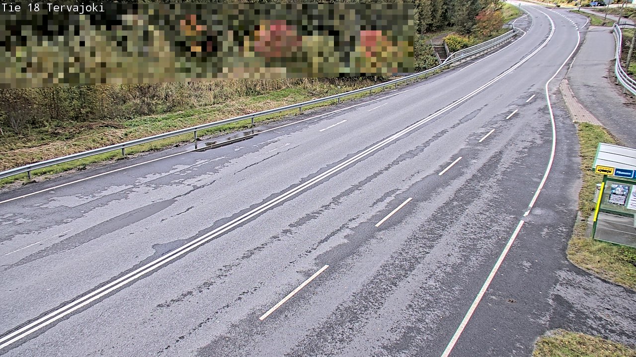 Weather Camera Image Road 18 Vaasa Vähäkyrö, Tervajoki, Vaasa, Pohjanmaa