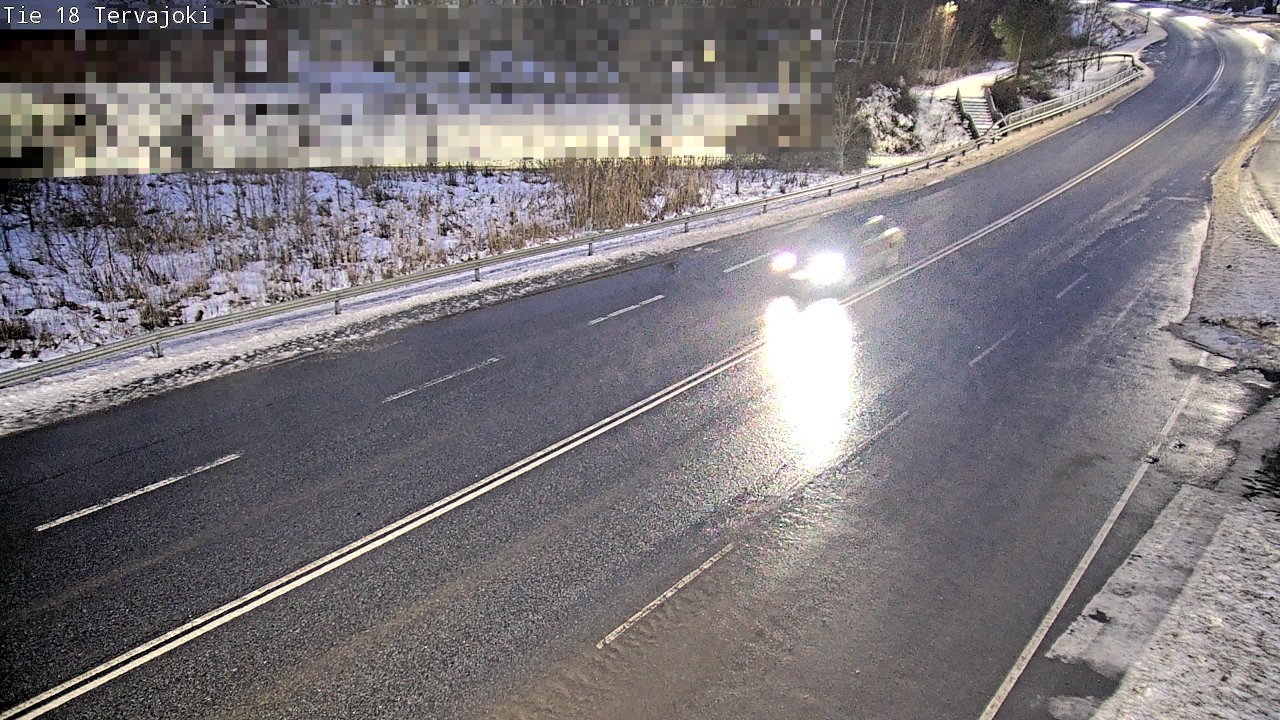 Weather Camera Image Väg 18 Vasa Lillkyro, Tervajoki, Vaasa, Pohjanmaa