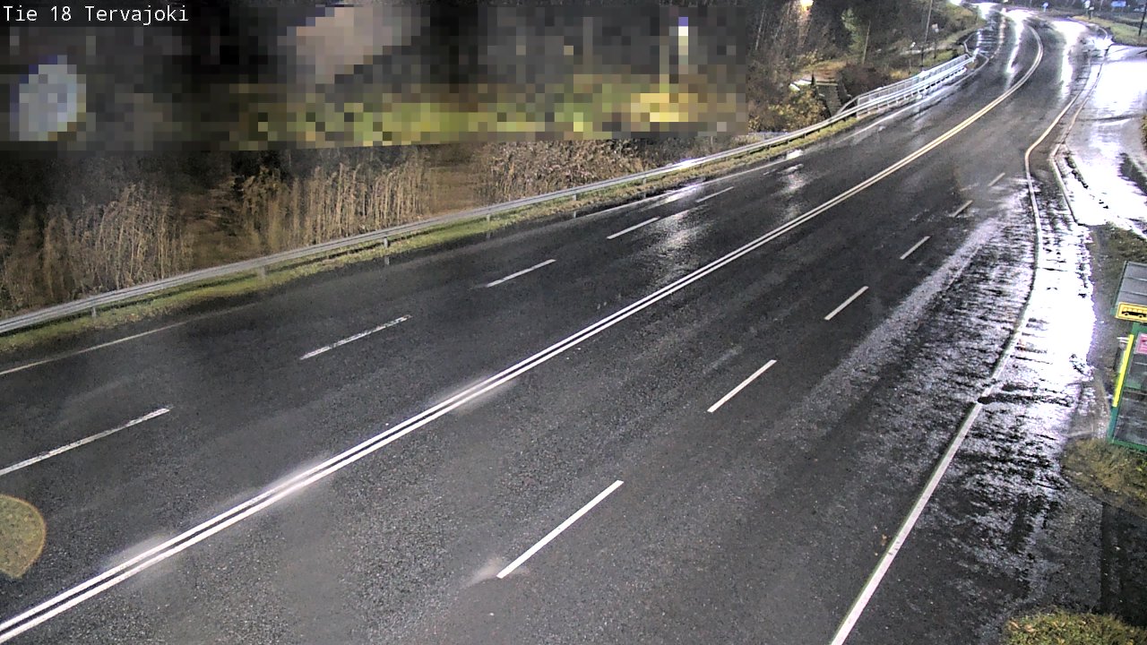 Weather Camera Image Väg 18 Vasa Lillkyro, Tervajoki, Vaasa, Pohjanmaa