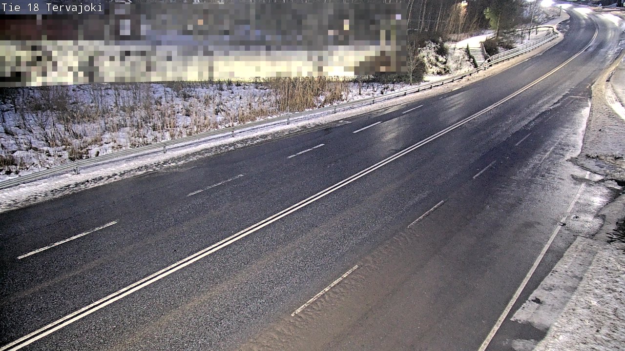 Weather Camera Image Väg 18 Vasa Lillkyro, Tervajoki, Vaasa, Pohjanmaa