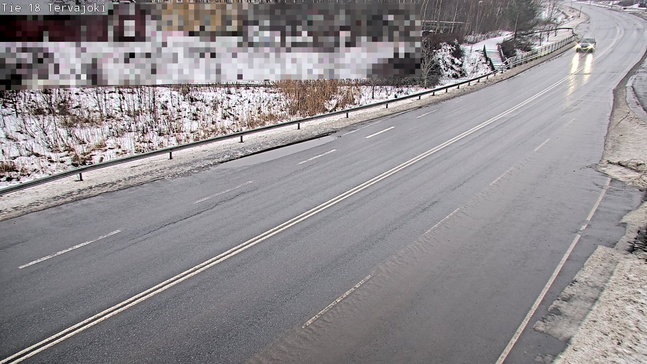 Weather Camera Image Väg 18 Vasa Lillkyro, Tervajoki, Vaasa, Pohjanmaa