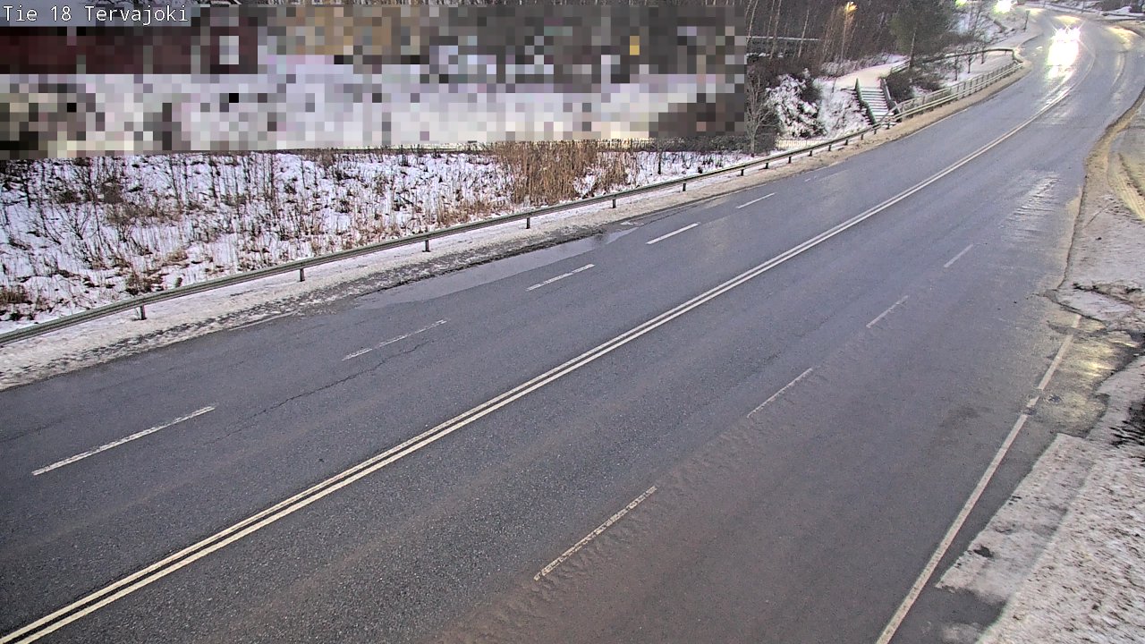 Weather Camera Image Väg 18 Vasa Lillkyro, Tervajoki, Vaasa, Pohjanmaa