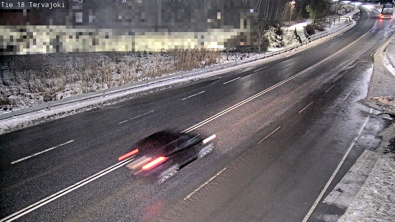 Weather Camera Image Väg 18 Vasa Lillkyro, Tervajoki, Vaasa, Pohjanmaa