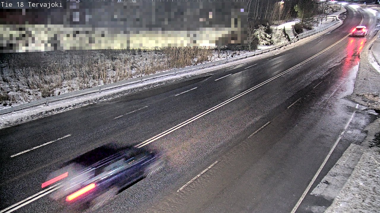 Weather Camera Image Väg 18 Vasa Lillkyro, Tervajoki, Vaasa, Pohjanmaa