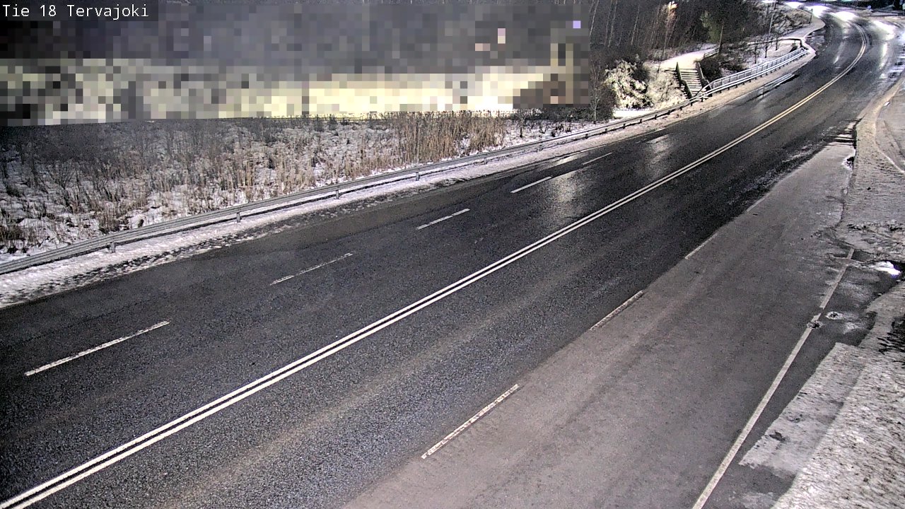 Weather Camera Image Väg 18 Vasa Lillkyro, Tervajoki, Vaasa, Pohjanmaa