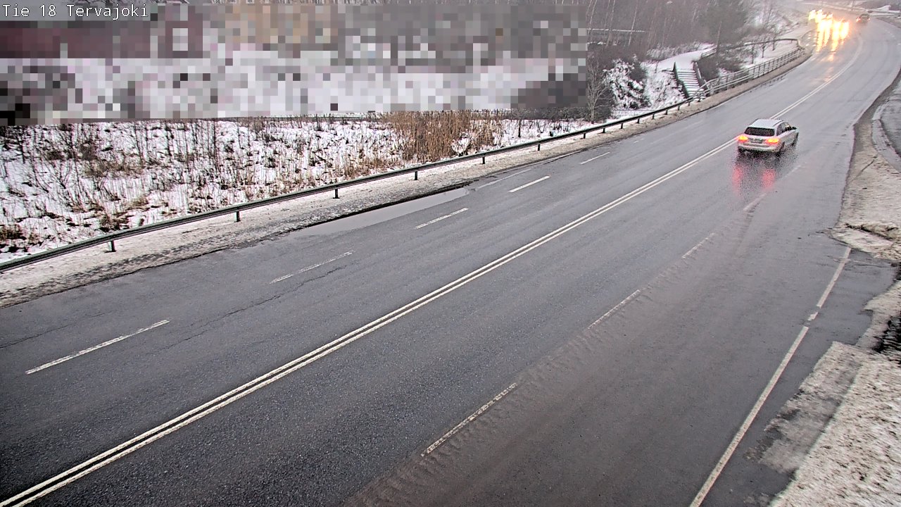 Weather Camera Image Väg 18 Vasa Lillkyro, Tervajoki, Vaasa, Pohjanmaa