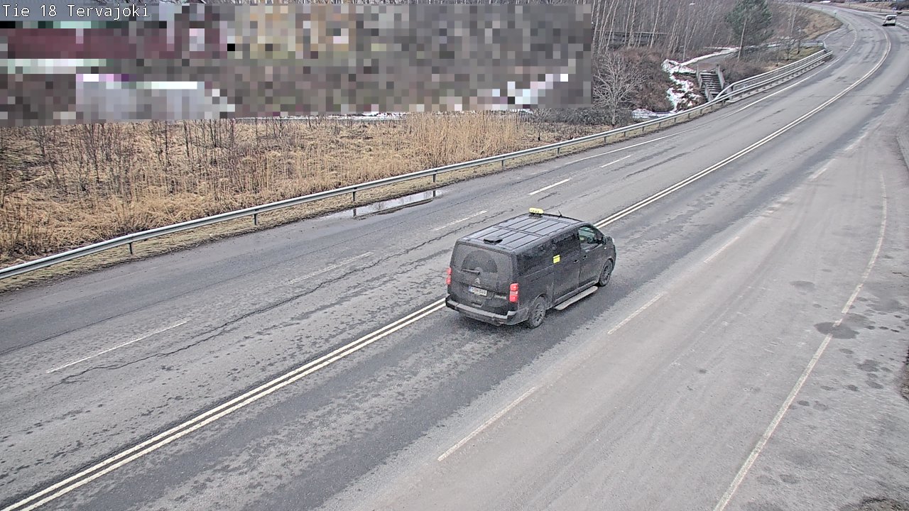 Weather Camera Image Road 18 Vaasa Vähäkyrö, Tervajoki, Vaasa, Pohjanmaa