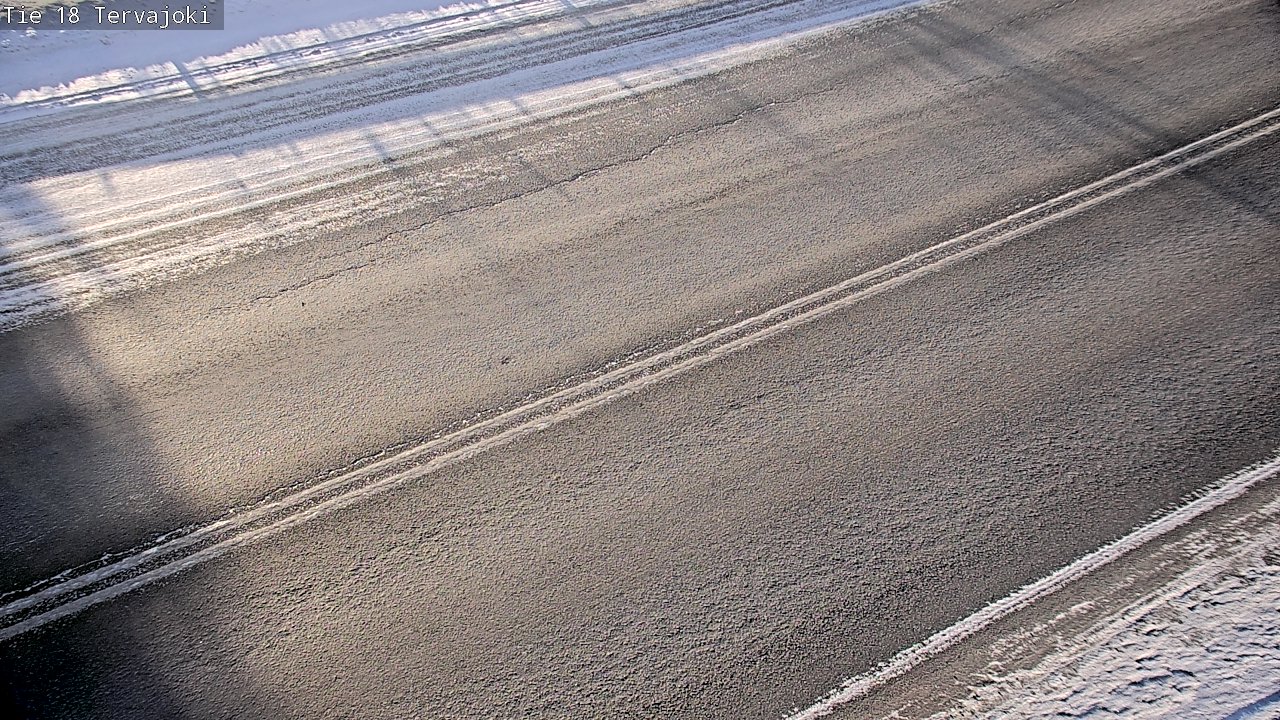 Weather Camera Image Road 18 Vaasa Vähäkyrö, Tervajoki, Vaasa, Pohjanmaa