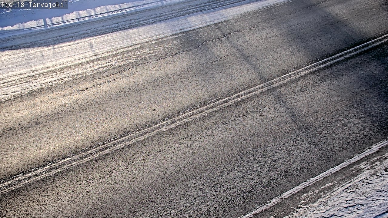 Weather Camera Image Road 18 Vaasa Vähäkyrö, Tervajoki, Vaasa, Pohjanmaa