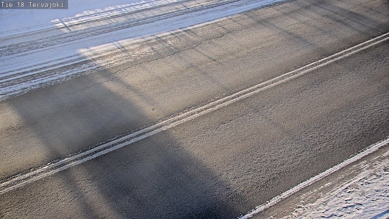 Weather Camera Image Road 18 Vaasa Vähäkyrö, Tervajoki, Vaasa, Pohjanmaa