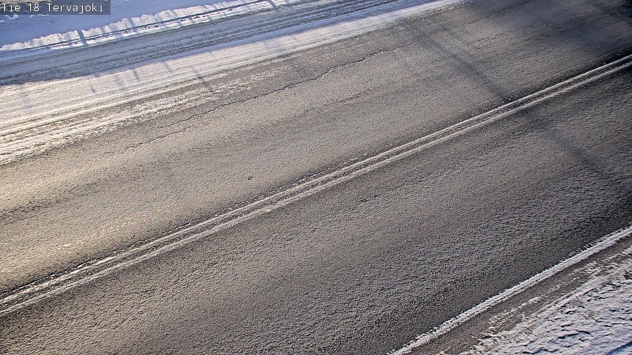 Weather Camera Image Road 18 Vaasa Vähäkyrö, Tervajoki, Vaasa, Pohjanmaa