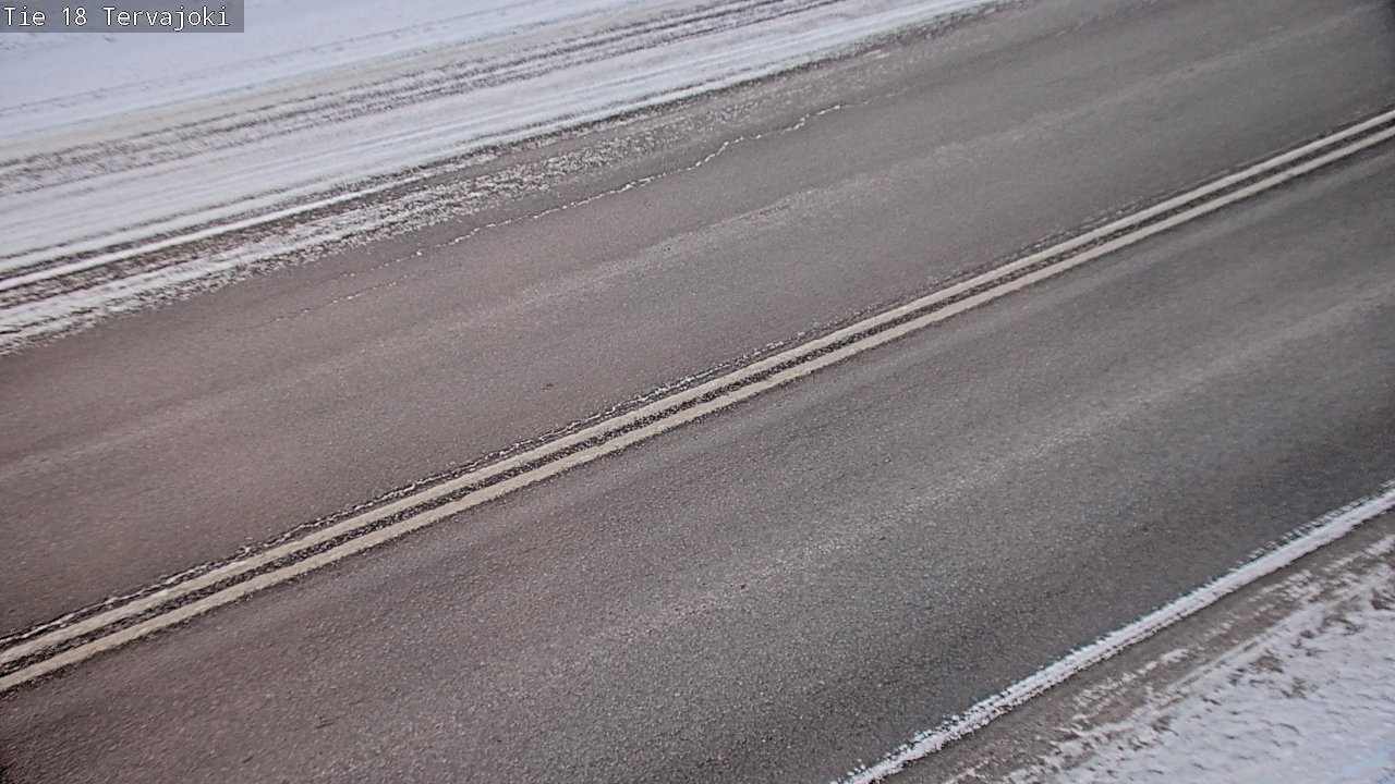 Weather Camera Image Road 18 Vaasa Vähäkyrö, Tervajoki, Vaasa, Pohjanmaa