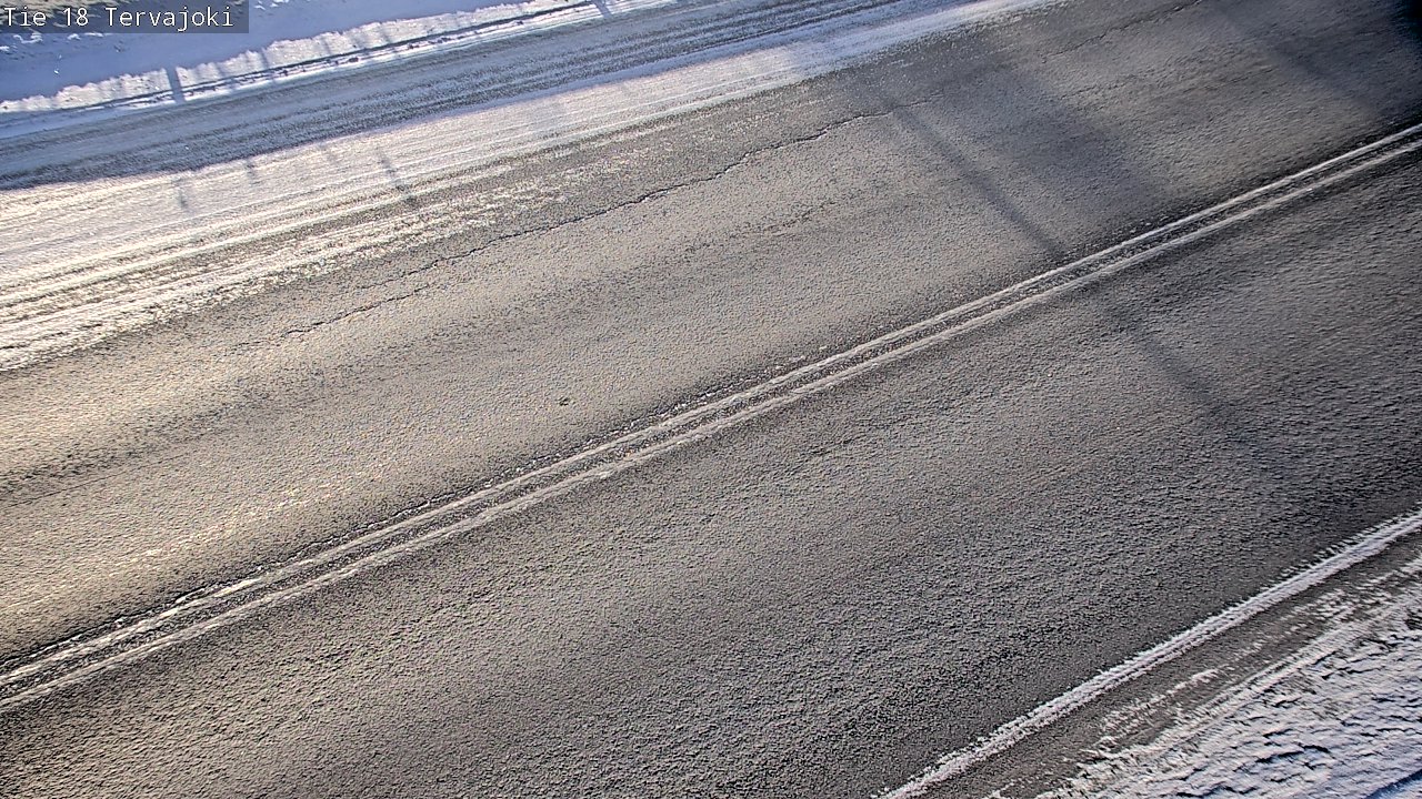 Weather Camera Image Road 18 Vaasa Vähäkyrö, Tervajoki, Vaasa, Pohjanmaa