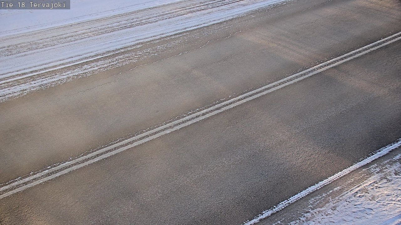 Weather Camera Image Road 18 Vaasa Vähäkyrö, Tervajoki, Vaasa, Pohjanmaa