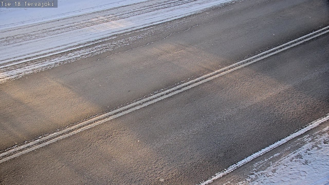 Weather Camera Image Road 18 Vaasa Vähäkyrö, Tervajoki, Vaasa, Pohjanmaa
