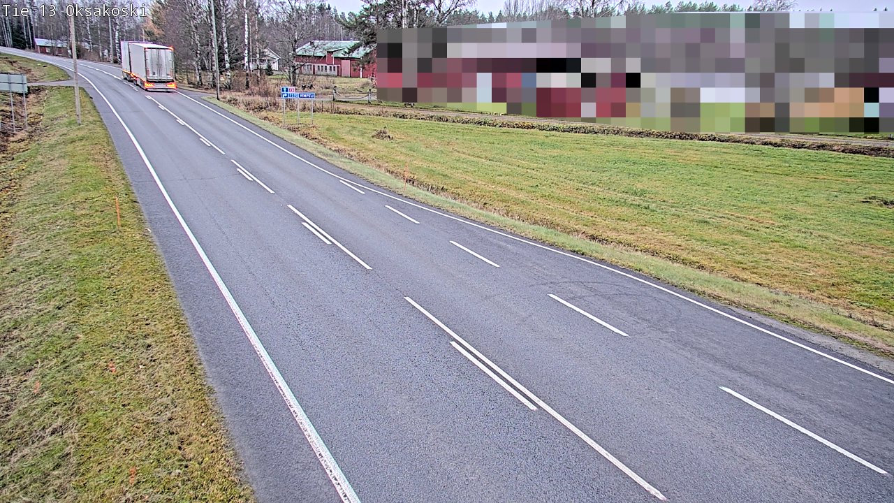 Weather Camera Image Väg 13 Perho, Oksakoski, Perho, Keski-Pohjanmaa