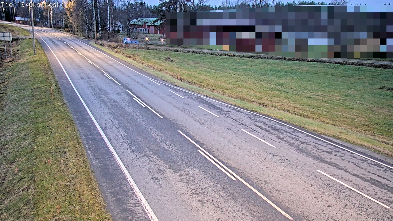 Weather Camera Image Väg 13 Perho, Oksakoski, Perho, Keski-Pohjanmaa