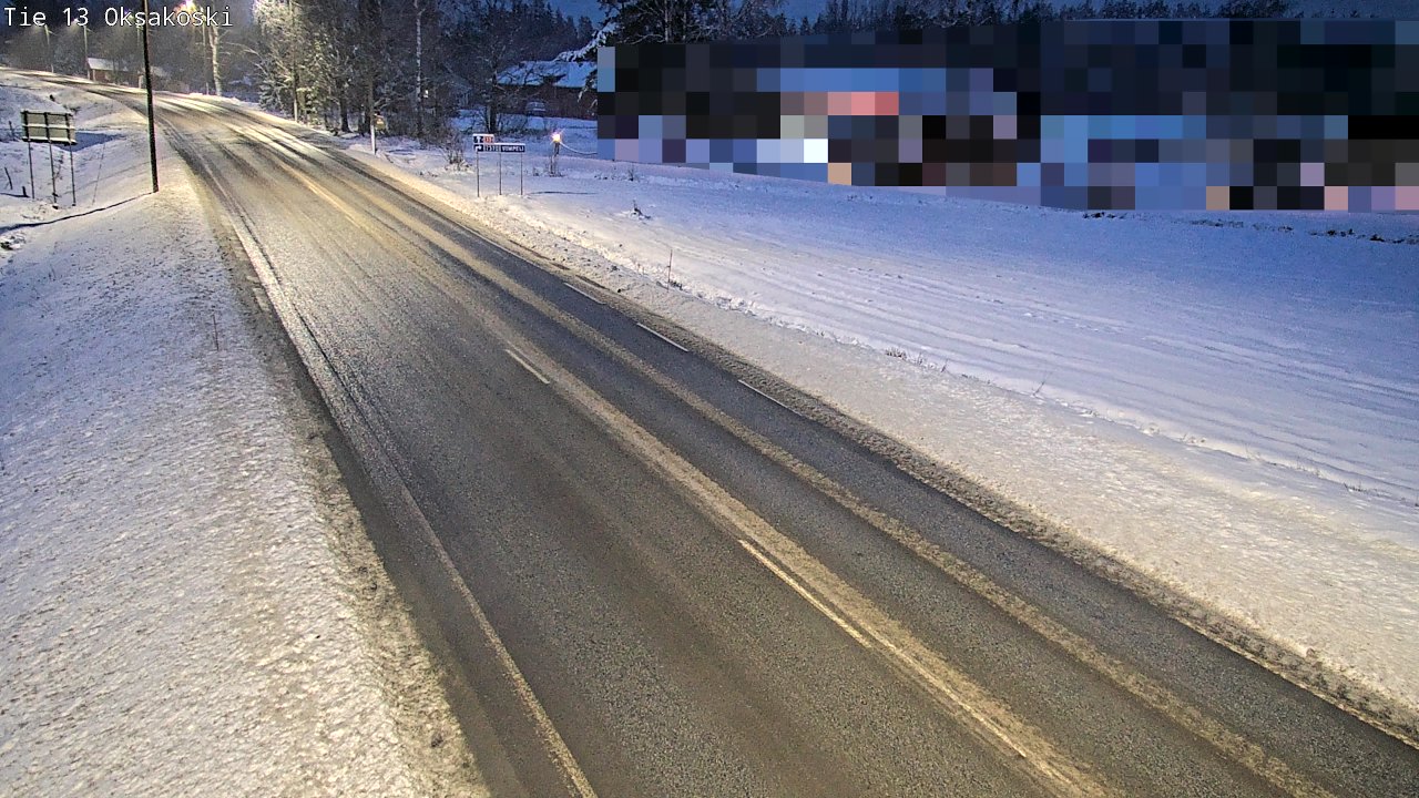 Weather Camera Image Väg 13 Perho, Oksakoski, Perho, Keski-Pohjanmaa