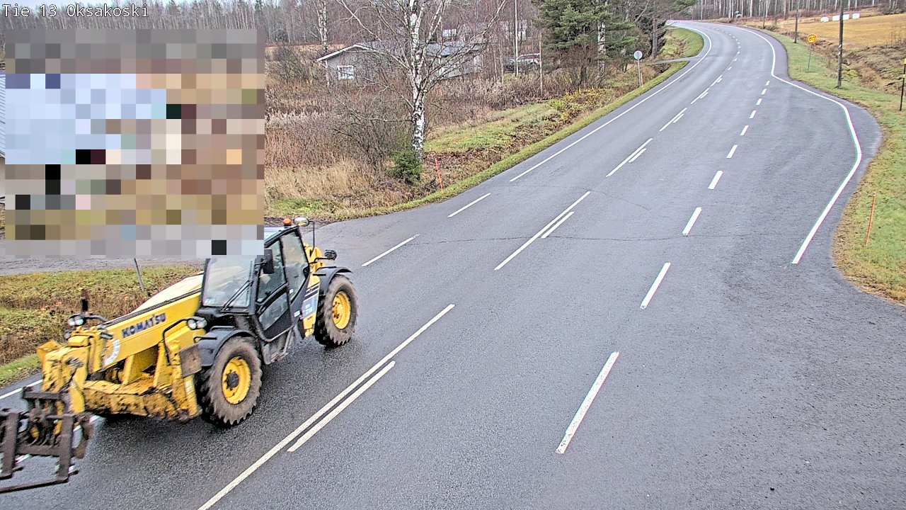 Weather Camera Image Väg 13 Perho, Oksakoski, Perho, Keski-Pohjanmaa