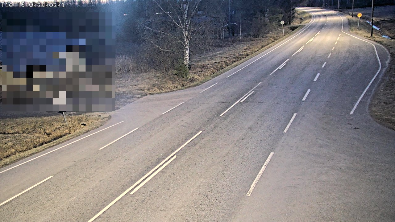 Weather Camera Image Road 13 Perho, Oksakoski, Perho, Keski-Pohjanmaa