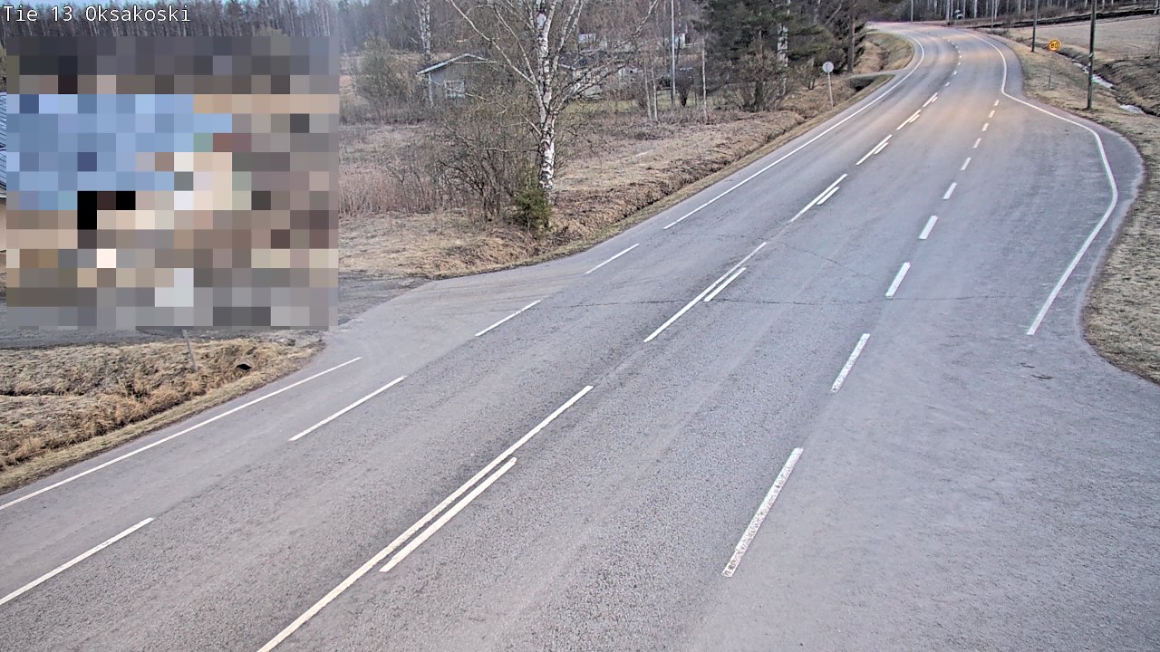 Weather Camera Image Road 13 Perho, Oksakoski, Perho, Keski-Pohjanmaa