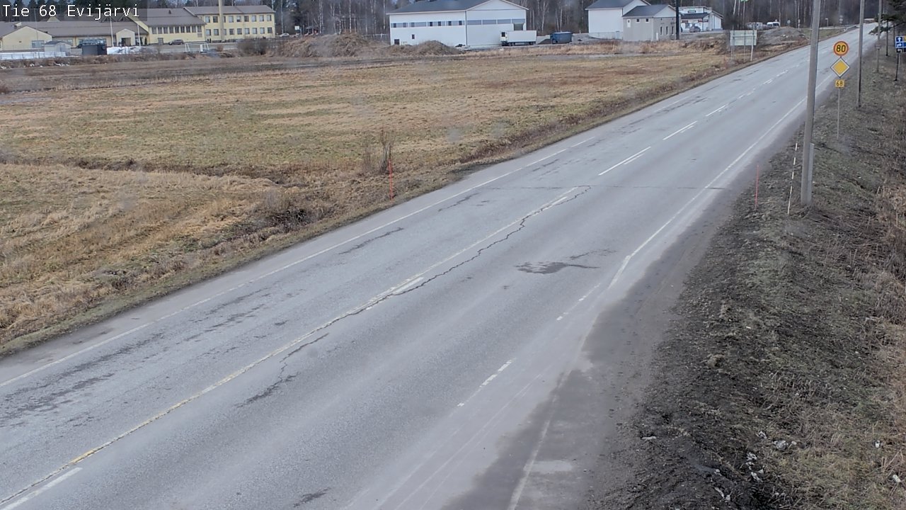 Weather Camera Image Väg 68 Evijärvi, Evijärvi, Etelä-Pohjanmaa