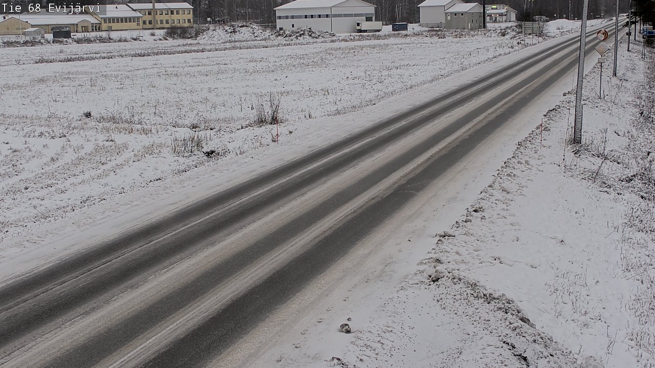 Weather Camera Image Väg 68 Evijärvi, Evijärvi, Etelä-Pohjanmaa