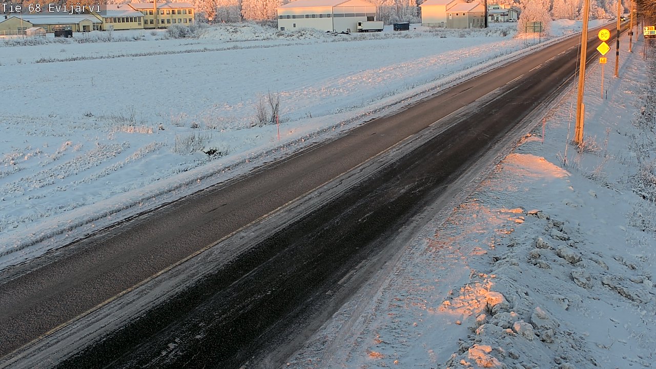 Weather Camera Image Road 68 Evijärvi, Evijärvi, Etelä-Pohjanmaa